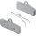 Shimano BREMSBELAG-METALL(D02SI)M.ZUBE