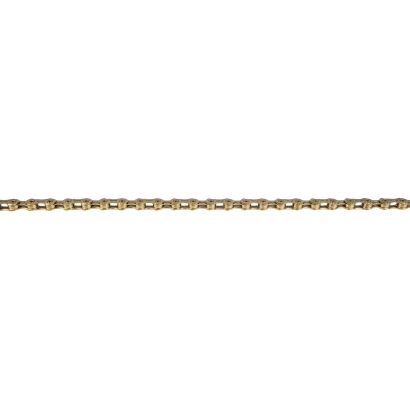 Schaltungskette KMC X10SL Ti-N Gold 1/2" x 11/128", 114 Glieder,5,88mm,10-f.