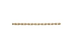 Schaltungskette KMC X12 Ti-N Gold 1/2" x...