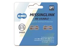 Missinglink KMC 7/8R EPT Silber 2 Stück, für...