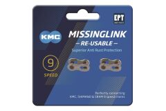 Missinglink KMC 9R Silber EPT 2 Stück f. Ketten...
