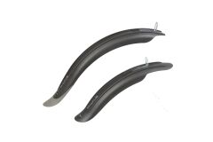 Steckblechset Import Mud Max Kids F+R schwarz, für 16"-20" Kinderräder