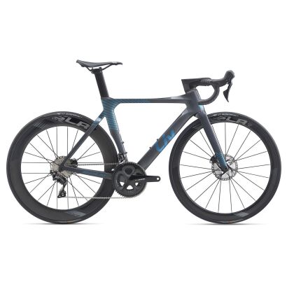 Liv Enviliv Advanced Pro 2 Damen-Aero-Rennrad 2020 | Charcoalgrey / Chameleon Blue