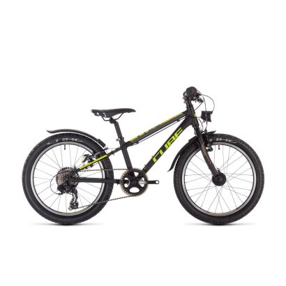 Cube Acid 200 Allroad Kinderrad 2020 | black´n´yellow´n´orange