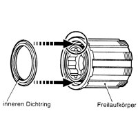 Shimano FREILAUFKÖRPER FH-RM33, TX-800