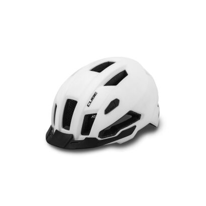 CUBE Helm EVOY HYBRID white M (52-57)