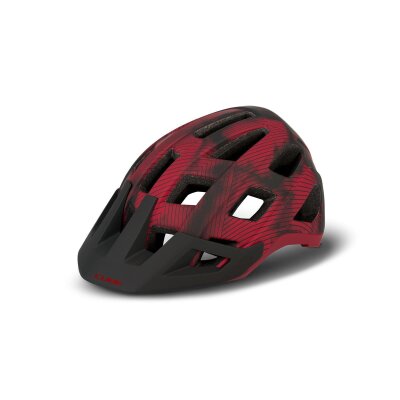 CUBE Helm BADGER red M (56-59)