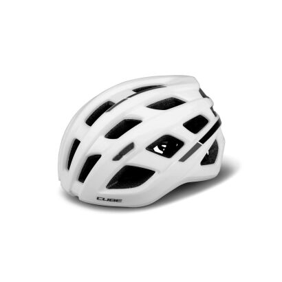 CUBE Helm ROAD RACE white L (58-62)