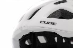 CUBE Helm ROAD RACE white L (58-62)