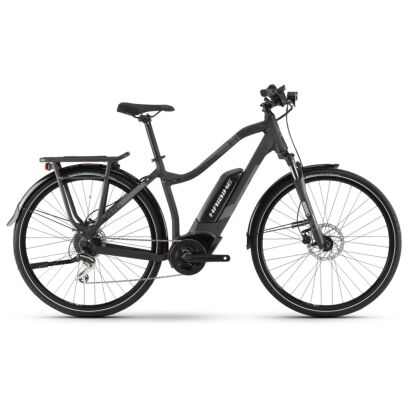 Haibike SDURO Trekking 1.0 Damen 400Wh E-Bike 8G Acera 2020 | schw/titan/grau matt