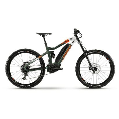 Haibike XDURO Dwnhll 8.0 500Wh E-Bike 11-G GX 2020 | grün/weiß/orange