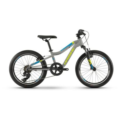 Haibike SEET Greedy 20" SF 7-G Tourney 2021 | grau/lime/blau