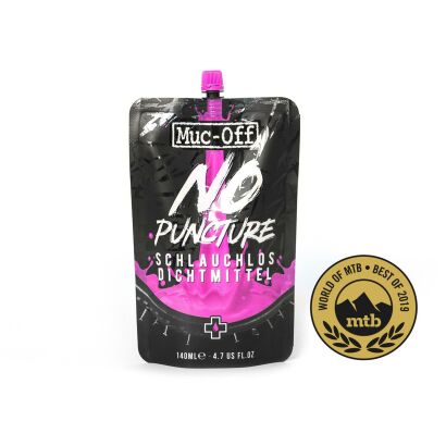 Muc Off No Puncture Hassle 140ml Pouch Only pink