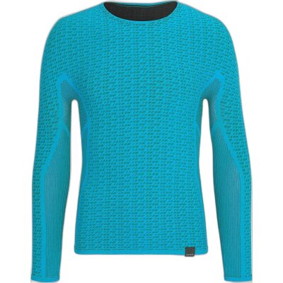 Gripgrab Freedom Seamless Thermal Base Layer LS Blue S/M