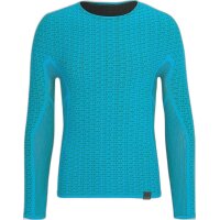 Gripgrab Freedom Seamless Thermal Base Layer LS Blue S/M
