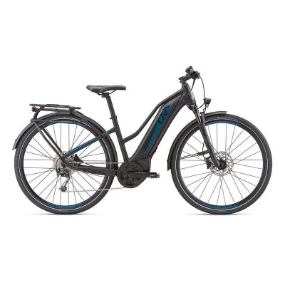 Liv Amiti-E+ 1 E-Bike Trekking 2019 | Black-Chameleonblue Matt-Gloss