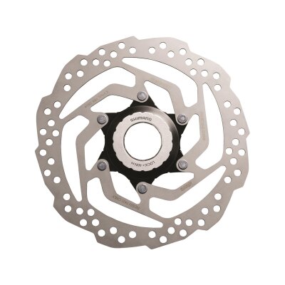 Shimano BREMSSCHEIBE SM-RT10 160 MM LOCK-RING AUSSEN U. INNENVERZ.