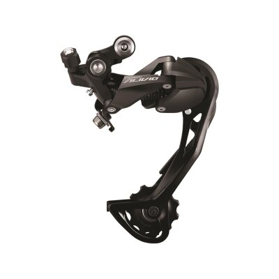 Shimano Schaltwerk Alivio RD-M3100GS | 9-fach Shadow, silber/schwarz