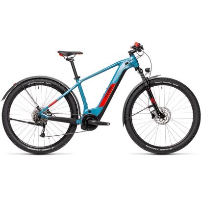 Cube Reaction Hybrid Performance 400 Allroad E-MTB 2021 | blue´n´red
