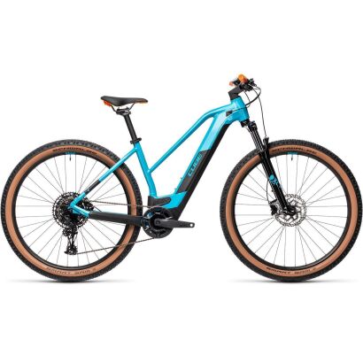 Cube Reaction Hybrid Pro 625 29 Damen E-MTB 2021 | petrol´n´orange