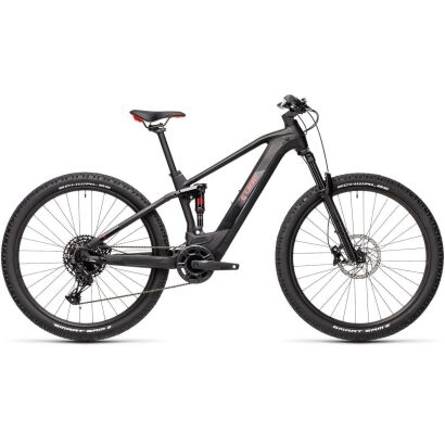 Cube Stereo Hybrid 120 Pro 500 E-Bike Fully 2021 | black´n´red