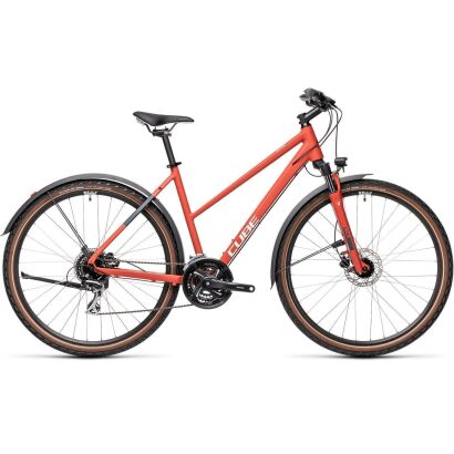 Cube Nature Allroad Damen Crossbike 2021 | red´n´grey