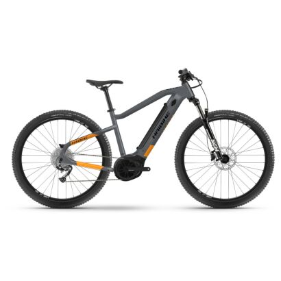 Haibike HardNine 4 400Wh E-MTB 2025 | cool grey/ lava matte