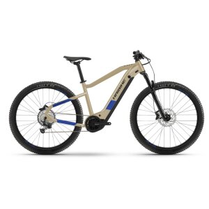 Haibike HardNine 7 630Wh E-MTB 2025 | coffee/ blue