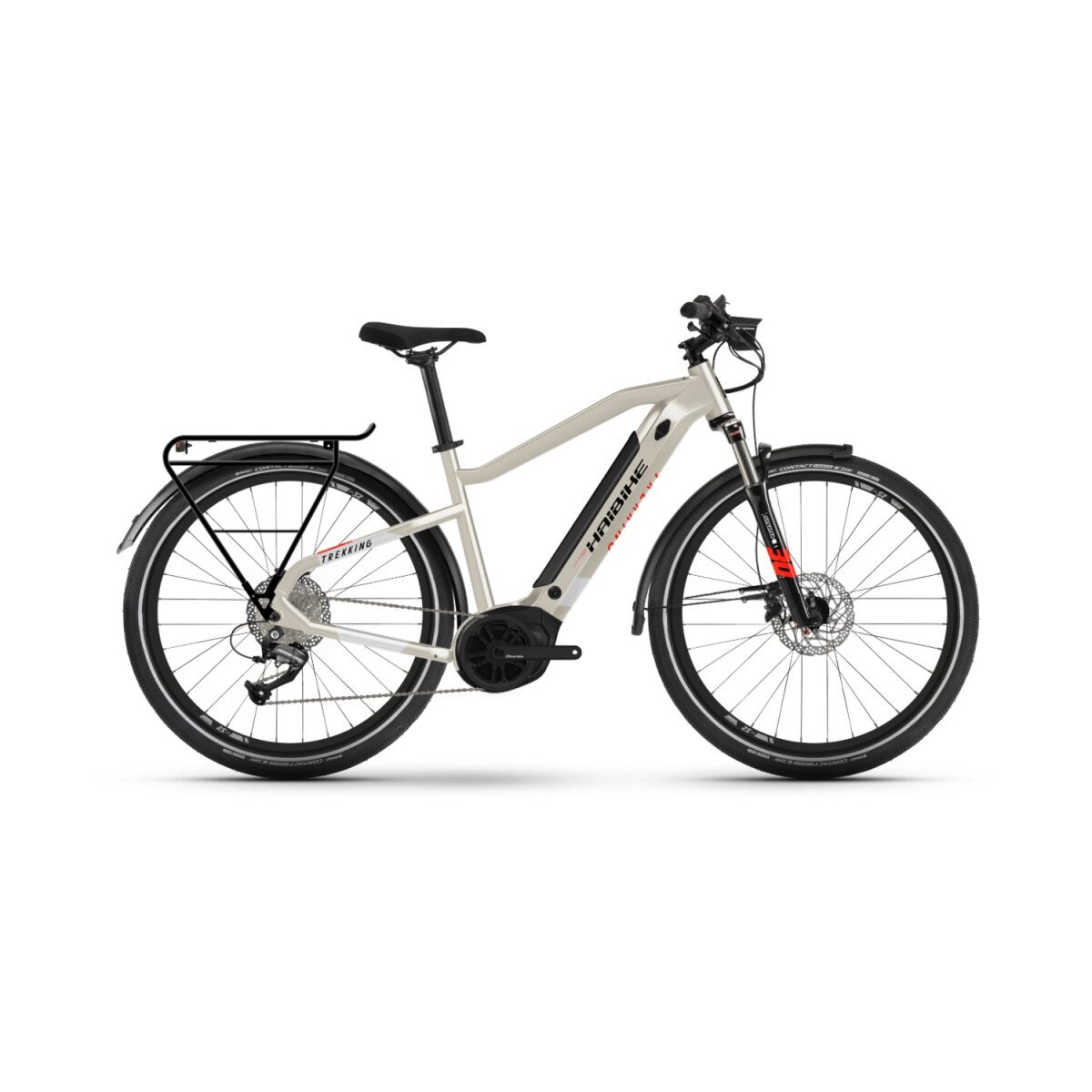 Haibike Trekking 4 i500Wh E-Bike 9-G Altus 2021 | desert/white
