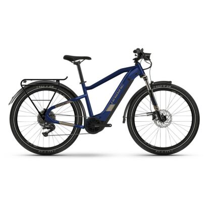 Haibike Trekking 7 i630Wh E-Bike 11-G Deore 2022 | blue/sand