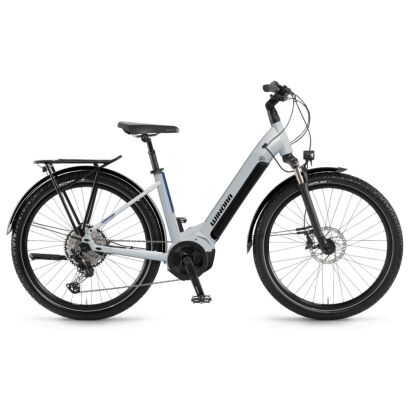Winora Yucatan 12 630Wh Tiefeinsteiger Trekking E-Bike 2025 | Winterwhite