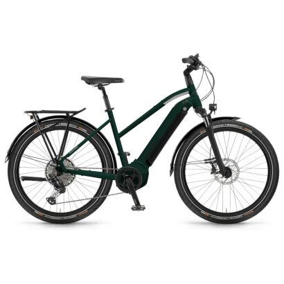 Winora Yucatan 10 630Wh Trapez Trekking E-Bike 2026 | Emerald matt