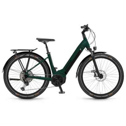 Winora Yucatan 10 630Wh Tiefeinsteiger Trekking E-Bike 2026 | Emerald matt
