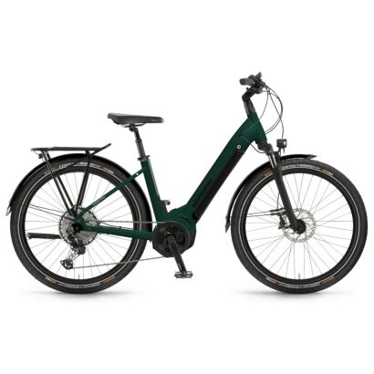 Winora Yucatan 10 Wave i630Wh E-Bike 27.5 Zoll 10-G Deore 2022 | emerald matt