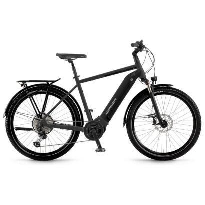 Winora Yucatan 12 Pro 630Wh Trekking E-Bike 2025 | Schwarz matt