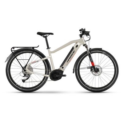 Haibike Trekking 4 500Wh Trekking E-Bike 2025 | desert/ white 52cm