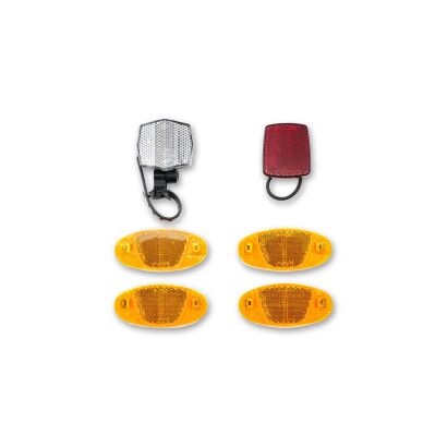 RFR Reflektorset für Lenker-/ Sattelstütze (StVZO)