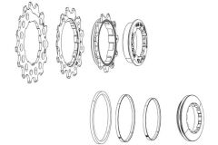 Sram Ritzel 3er set NX PG-1230