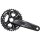 Shimano KRG DEORE FC-M4100-2 | 10-f.,36/26Z,175mm,sw,2-teil,o.Lagersch.