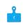 Cube Scheibenbremsbelag Shimano Direct Mount (BR-RS505 / Rs805) blue