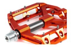 RFR Pedale Flat SLT 2.0 orange´n´grey