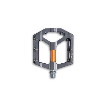 RFR Pedale Flat SLT 2.0 grey´n´orange
