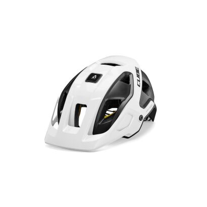 CUBE Helm STROVER white´n´black M (52-57)