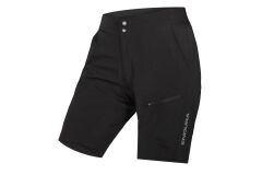 Endura Damen Hummvee Lite Shorts mit Innenhose Schwarz