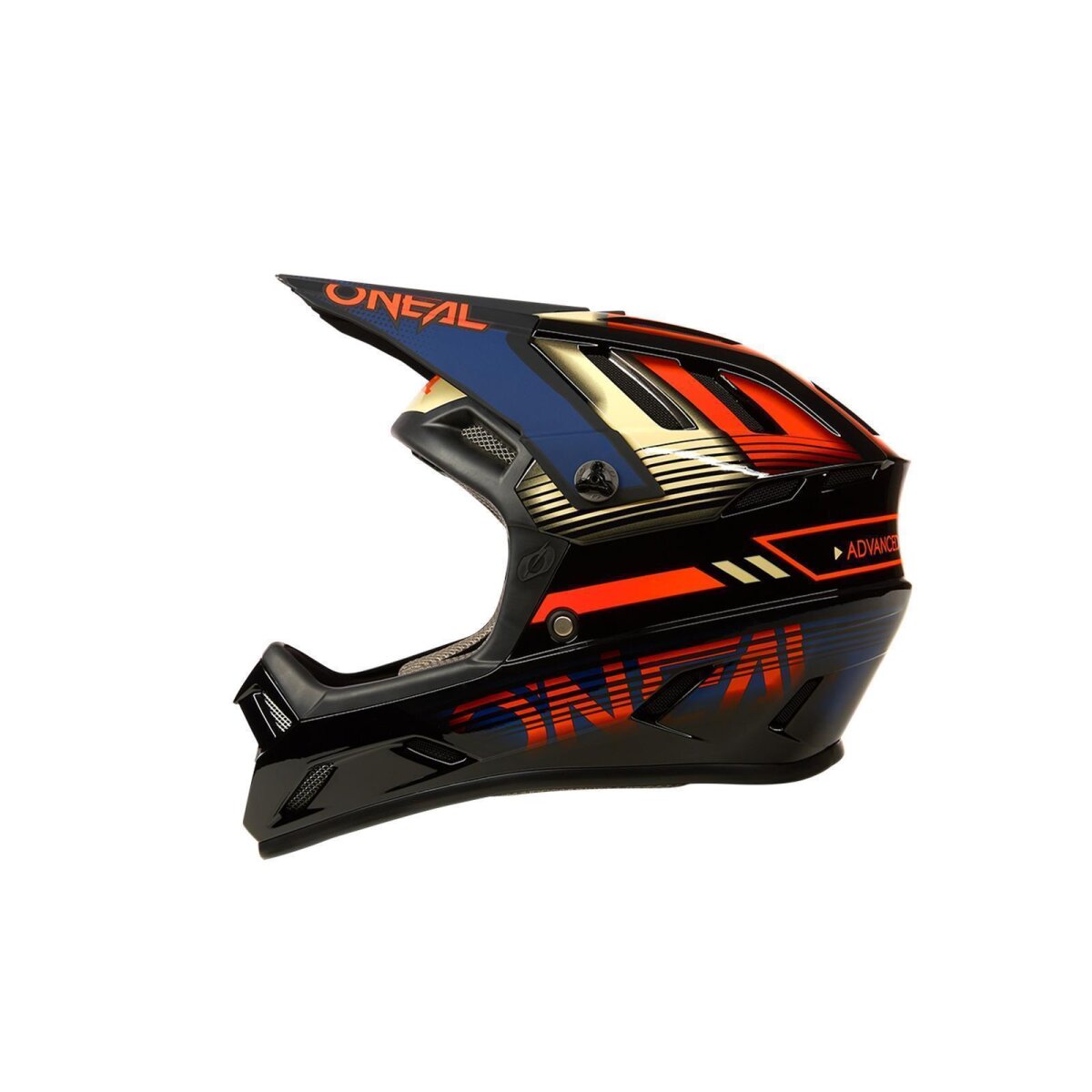 Oneal BACKFLIP Helmet ECLIPSE orange/blau S (55/56 cm) – Leichter, be