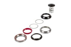 NECO Steuersatz integriert Taper 1 1/8 Alu schwarz