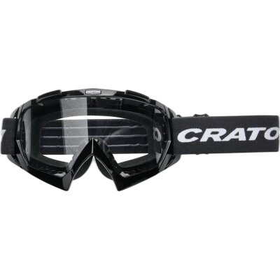 CRATONI MTB Brille C-Rage schwarz glanz, Scheibe transparent