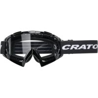 CRATONI MTB Brille C-Rage schwarz glanz, Scheibe transparent