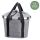 City-Tasche KLICKfix Bikebasket twist silver, 35x28x26cm