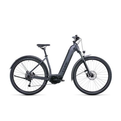 Cube Nuride Hybrid Performance 625 Allroad Tiefeinsteiger Trekking E-Bike 2022 | graphite´n´black